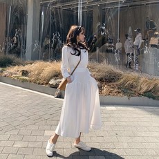 떳다그녀 아인크 포켓 롱 원피스