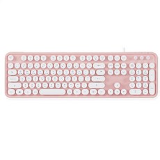 엑토 레트로 유선키보드, 핑크, KBD-47, 일반형