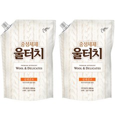피죤 울터치 프리미엄 리필, 1300ml, 2개