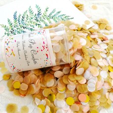 마켓감성 파티 켄페티 종이꽃가루 5p, 타입5