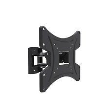 엘디 엘마운트 벽걸이 상하좌우 각도형 TV/모니터 브라켓 APL-2200A, 블랙, 2개