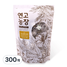 연고농장 볶은 차가버섯차 삼각티백, 1g, 300개