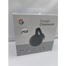 구글 크롬캐스트 3rd Generation Media 스트리머 블랙 (GA00439)