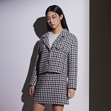 미쏘 여성용 조직감 테일러트 숏자켓