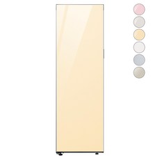 [색상선택형] 삼성전자 비스포크 좌힌지 냉동고 방문설치, RZ34A7805AP, 글램 바닐라