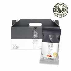 [산과들에] 오직견과 한줌견과 순수가온 20봉 견과류 선물세트, 순수가온20세트