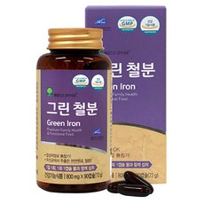 애플트리김약사네 그린 철분, 90정, 1개