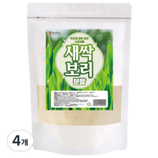 건강중심 수경재배 새싹보리 분말, 500g, 4개