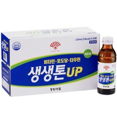 생생톤업 활력드링크, 120ml, 10개