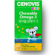 세노비스 키즈 츄어블오메가3, 150정, 1개