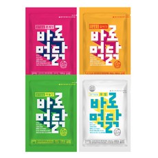 [아침] 바로먹닭 4종 8팩 세트 / 바로먹는 실온보관 닭가슴살, 100g
