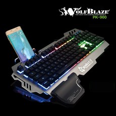 루이인터내셔널 BLAZE 게이밍 기계식 컴퓨터 키보드추천, 블랙