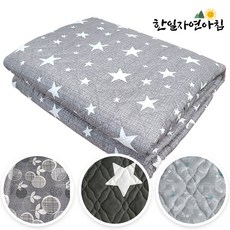 한일자연아침 프리미엄 워셔블 랜덤발송 1인용 전기장판 전기요, 대(大) 135x180cm