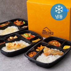썸도시락 시즌2 5종 세트 1670g (냉동), 1세트