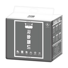 딩동펫 시바 애견 배변패드 레몬향, 30매, 1개