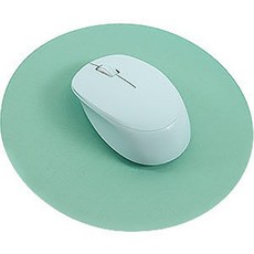 한성컴퓨터 듀얼 무선 무소음 마우스 + 마우스패드 BM100, 민트