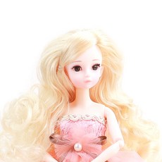 사리엘 셀러브리티즈 구체관절인형 안나, 30cm, 혼합색상