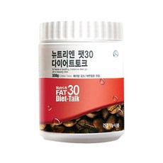 당일 출고 뉴트리엔 팻30 다이어트토크커피 대용량300g 가르시니아 배변 숙변 식이섬유 300g 1개, 300g