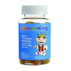 Gummi King 비건 멀티비타민 앤 미네랄 구미, 60개입, 1개