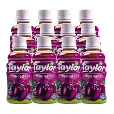 [테일러팜스] 테일러 푸룬쥬스 180ml x 12병