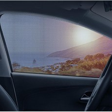 차량용 모기장 햇빛가리개 캠핑용 차박 스포티지R 팰리세이드 티볼리 코나 올뉴렉스턴 NX4 2열 더뉴카니발 NQ5 GV70 볼보XC90 쏘렌토MQ4 뒷좌석, 뒷창