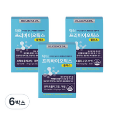 에이치엘사이언스 닥터프리바이오틱스 플러스 유산균 30p, 120g, 6박스
