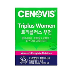 세노비스 트리플러스 우먼 멀티비타민미네랄 90캡슐, 1개