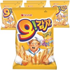 오리온 오감자 그라탕 스낵, 50g, 6개입