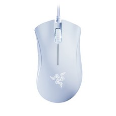 버티컬마우스 블루투스 무선 마우스Razer DeathAdder Essential 유선 게이밍 마우스 6400 인치 당 점 인체, 01 WHITE, 한개옵션1
