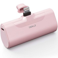 아이워크 미니 보조배터리, DBL4500L(아이폰용), 핑크