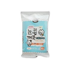 [룸펫]펫전용 눈 귀 입전용 도톰한 물티슈-40매, 단품