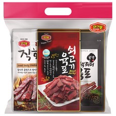 머거본 육포 6봉 세트, 1세트, 140g