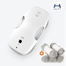 샤오미유핀 스마트 유리창닦이 유리창 로봇청소기 DDC55 3800pa 초강흡력, 로봇청소기 01 화이트+10장(5세트)리필걸레