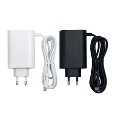 삼성 노트북 갤럭시북2 NT750XED 호환 USB C타입 20V 3.25A 65W 일체형 PD 전원 어댑터 충전기, 화이트