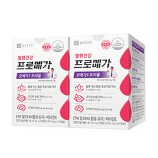 종근당건강 프로메가 오메가3 트리플 장용성, 60캡슐, 2개