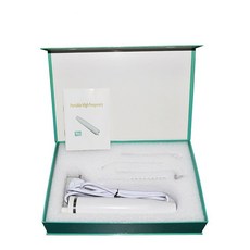 고주파 온열 치료기 전극 지팡이 얼굴 기계 스팟 여드름 주름 제거기 전기 유리관 살롱 뷰티 테라피 스파, 01 WHITE