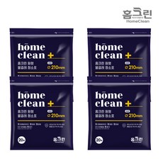 홈크린 [210mm] 원형물걸레청소포 휴스톰 스윙 무선물걸레청소기 호환 일반형(20매x4팩), 1세트