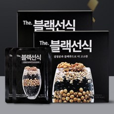 블랙선식 아침대용 건강식 다이어트 식사대용 저탄수화물, 750g, 2개