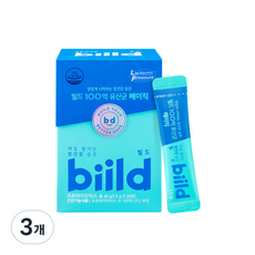 빌드 100억 유산균 베이직 30p, 3개, 45g