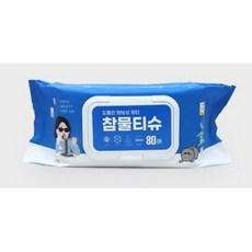 다이소 참 와이드물티슈 1014695 80매, 12팩