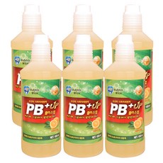 PB 1 플러스 업 다목적 세정제 교체용 1000ml, 6개