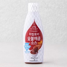 비비드키친 저칼로리 숯불매콤 소스, 290g, 1개