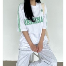 데이트샵 / 남녀공용 뉴진스st 오리지널반팔티셔츠 오버사이즈 빅사이즈반팔티셔츠 매장인기상품