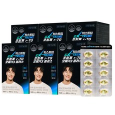 익스트림 초임계 알티지 오메가3 플러스 600mg X 60캡슐 6박스, 60정