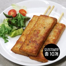 오늘한끼 (주)부산어묵 The 오리지날 어묵바80gX10개/전자렌지 1분30초 맛있는 부산 어묵바, 01. 오리지날 10개