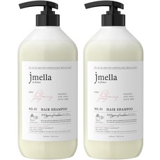 제이멜라 인 프랑스 블루밍피오니 헤어 샴푸, 2개, 1000ml