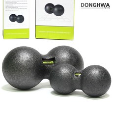 MD Buddy EPP땅콩라크로스볼 블랙 8cm / 12cm 2가지 사이즈, EPP땅콩라크로스볼12cm블랙