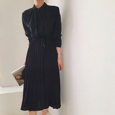 [ 아르띠콜로 청담 롱 원피스 ] 여자 봄 가을 소개팅 하객 룩 ( 여성 외출 나들이 데이트 여행 오피스 데일리 코디 패션 )
