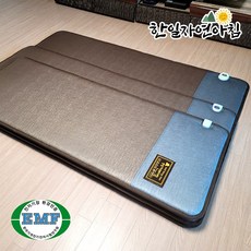 손강 한일자연아침 EMF 전기매트 전기요 전기장판 엔틱그레이 (미니)(싱글)(더블), 싱글 (95x195cm)