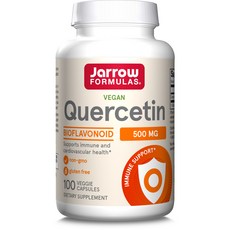 재로우 케르세틴 500mg 베지 캡 글루텐 프리 비건, 100개입, 1개